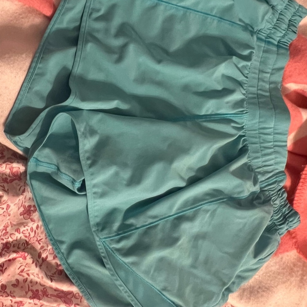 lululemon athletica Blue Athletic Shorts Lightweight Elastic Waist